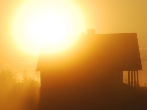 Wschód słońca w Nowych Ramotach