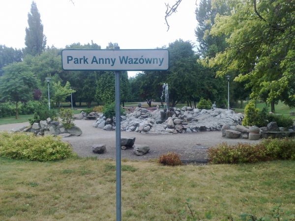 Park Anny Wazówny w Brodnicy.