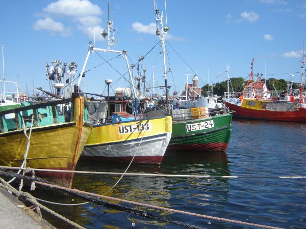 Ustka - port rybacki