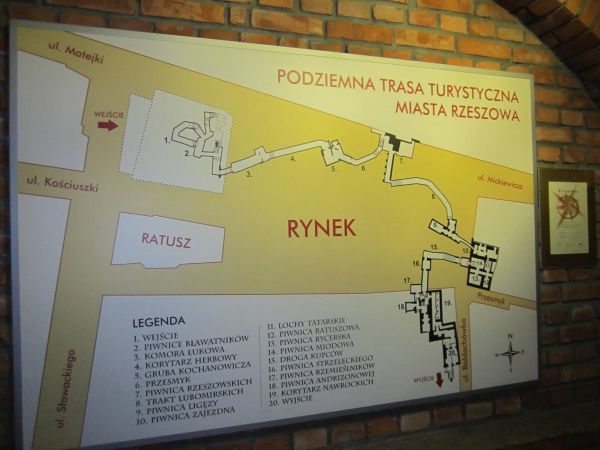 Podziemna trasa turystyczna-Rynek