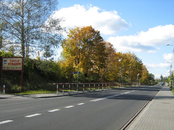 Wyrazów - ul. Częstochowska, kierunek Opole