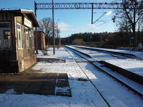 Stacja PKP Gamerki Wielkie.