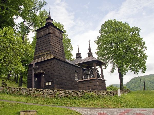 Leluchów. Cerkiew greckokatolicka pw. św. Dymitra .