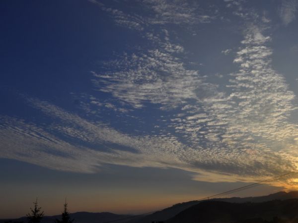 Zachód słońca w Wielogłowach