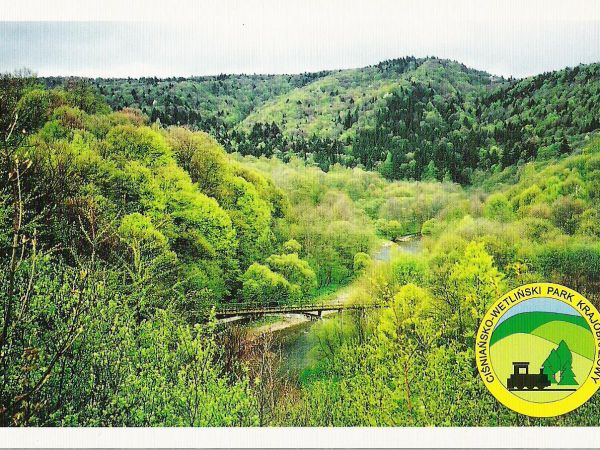 ze zbiorów prywatnych: pocztówka kolekcjonerska - przeł. XX/XXI wieku. Warto też wspomnieć, że zarządcą komańczańskich dóbr hrabiego Potockiego -  to po roku 19