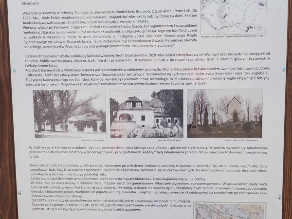 kolejna okazja do podziękowań - za planszę z tak bogatym przekazem, no ale jesteśmy w Klimkówce i samo to wiele tłumaczy a znaczy to, iż zawsze chętnie tu wraca