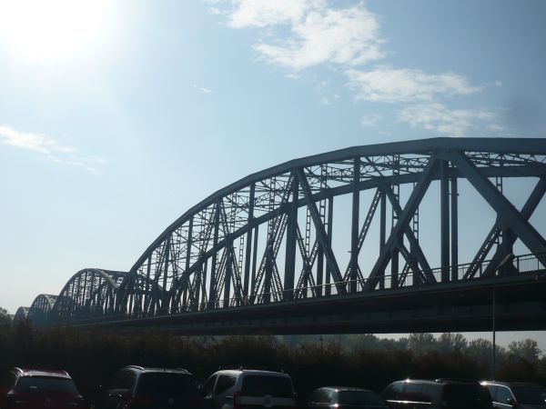 Most kolejowy  na  Wiśle