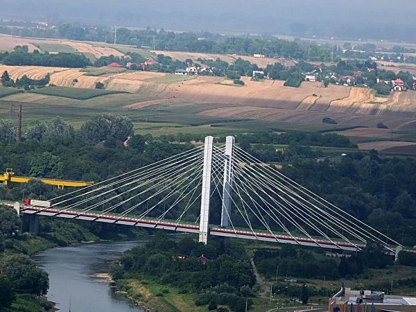 Most Brama Przemyska z lotu ptaka