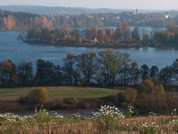 Jezioro Juno, widok na miasto od strony Polskiej Wsi
