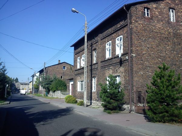 Czeladź-Piaski. Ulica Daleka.