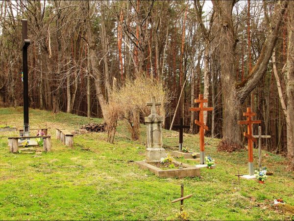 Drewniana cerkiew p.w. Wniebowstąpienia Pańskiego z 1659 r., usytuowana na wzgórzu Dębnik - Dubnyk (344 m n.p.m.), wznoszącym się ponad doliną Sanu.