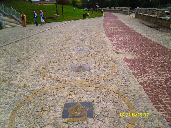 Nowa Sól - aleja gwiazd