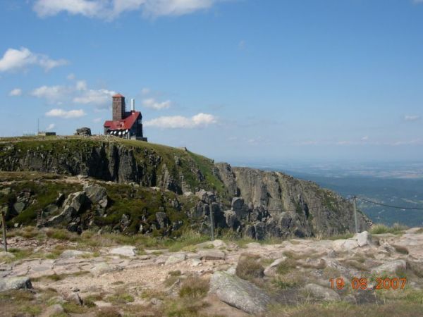 Stacja przekażnikowa tv w Sudetach