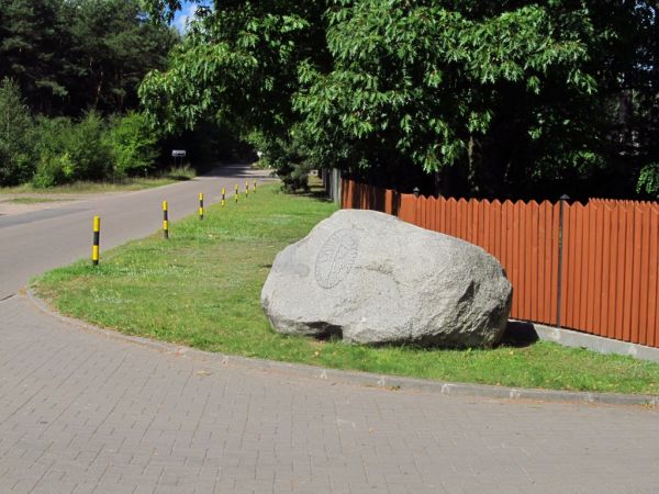 Ulica Długa przy Nadleśnictwie Kaliska