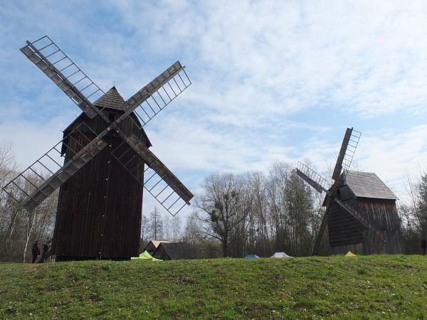 Wiatraki w muzeum