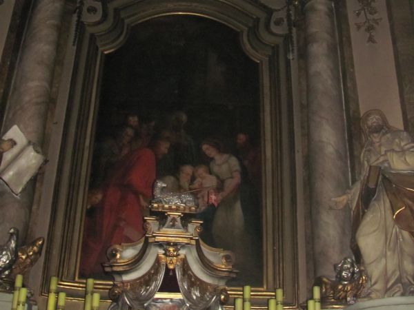 Kościół farny pw. św. Jadwigi Śląskiej - ołtarz główny