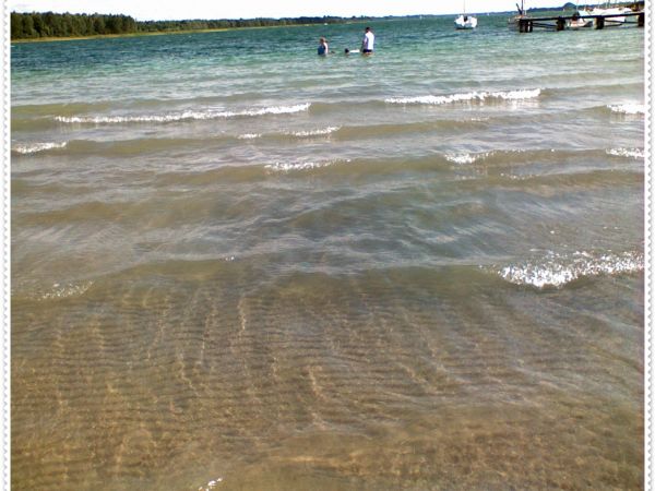 Przybrodzin,a jakby nad morzem.