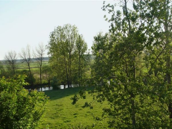 Zawieprzyce - Nadwieprzanski Park Krajobrazowy - widok ze wzgorza zamkowego