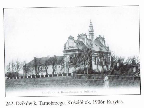 z publikacji historycznych - za : album B.Ł. Warto wiedzieć, że 17 lutego 1677r. poświęcono klasztor Dominikanów w Tarnobrzegu.