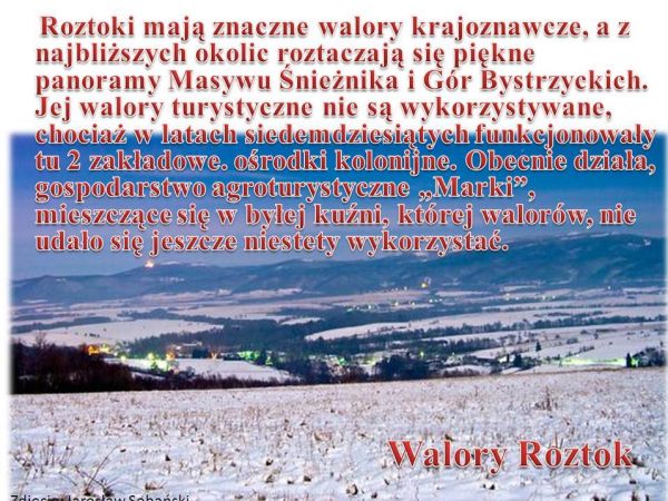 zdjecie Roztoki