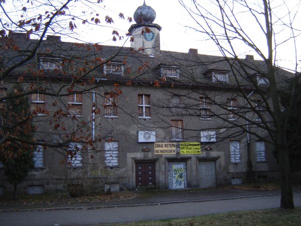 Zgorzelec.Stołówka po byłej JW 2885.