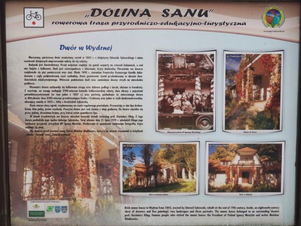 plansza - obok dworu, starannie opracowana, doskonały przekaz.