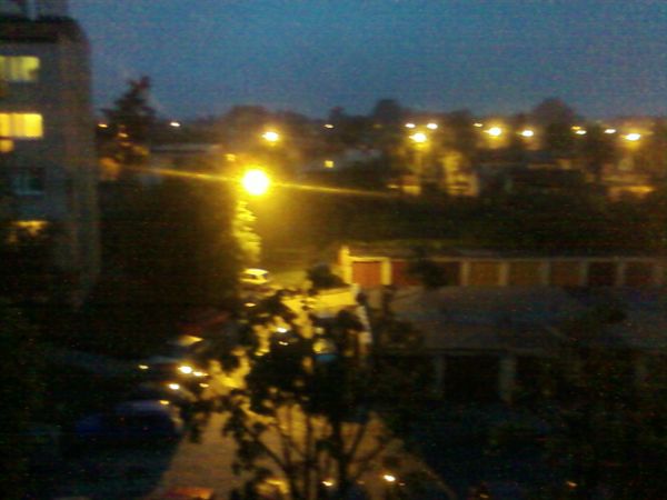 Osiedle Zatorze nocą