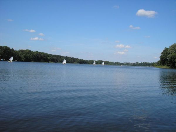 Wielka woda ;-))) Jeziora Sępoleńskiego