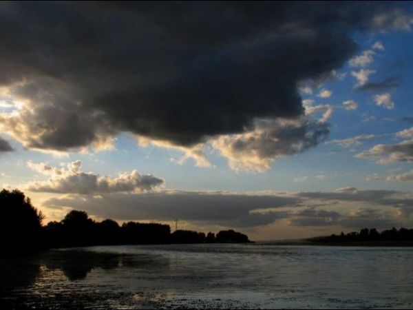 Ujście Skrwy do Wisły.