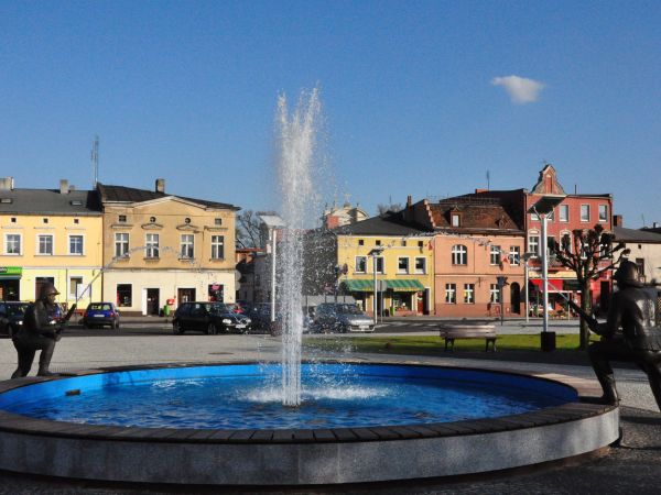 Rakoniewice, rynek.