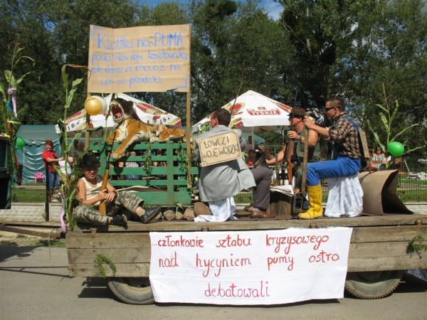 Korowód dożynkowy rok 2009