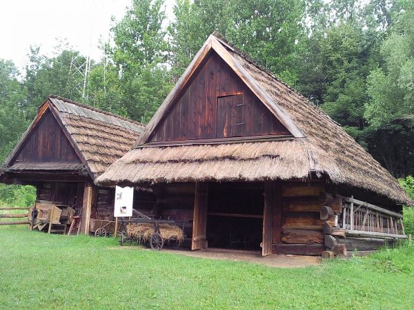 Skansen w parku chorzowskim