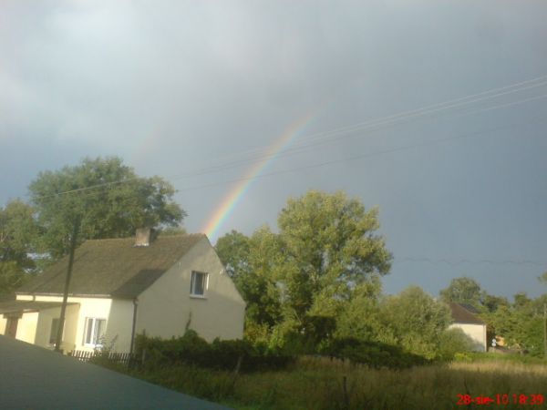 Tęcza nad Kamiennym Jazem