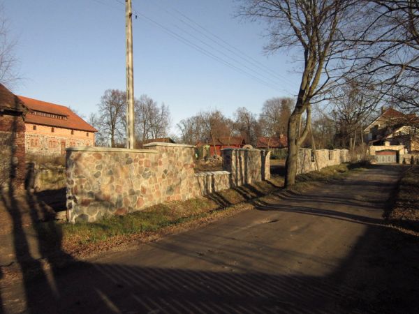 Główna droga przebiegająca przez Worpławki 2011-12