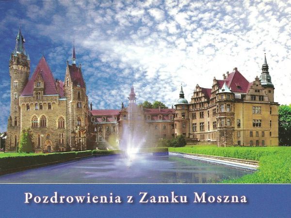 ze zbiorów prywatnych : materiały promujące jeden z najbardziej malowniczych zamków w Polsce.