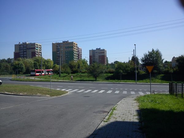 Czeladź-Osiedle przy Ul. Miasta Auby.