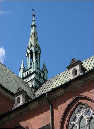 Jedna z pięknych wież.