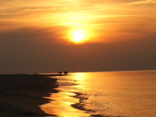 Zachód słońca,  Dźwirzyno - wrzesień 2010
