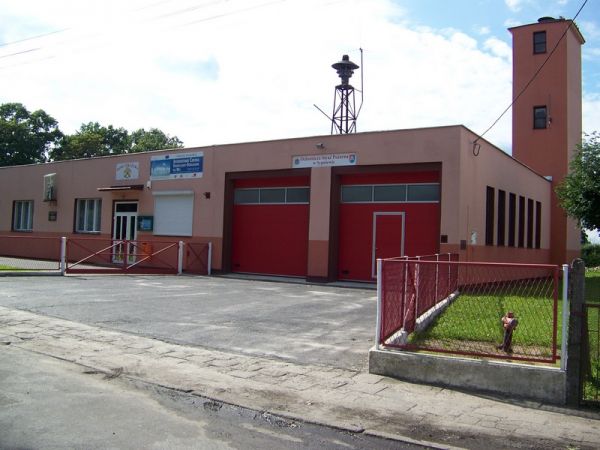 BUDYNEK OCHOTNICZEJ STRAŻY POŻARNEJ W SYPNIEWIE.