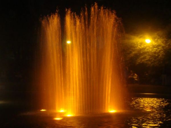 Piękne miejsce w parku.