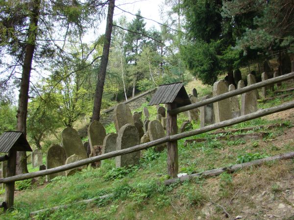 Kirkut (żydowski cmentarz) w Muszynie.