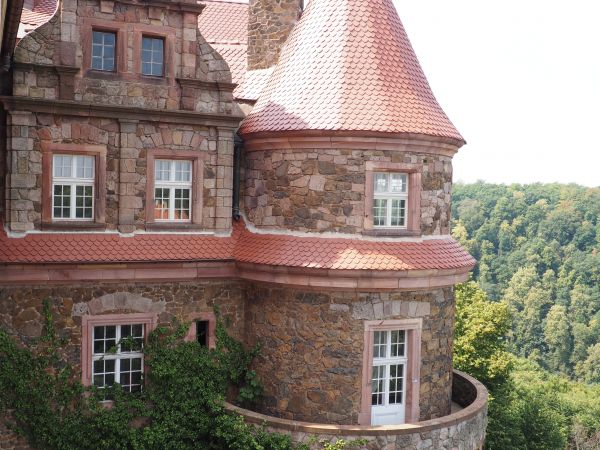 bajecznie - no, ale to jest Książ - zamek księżnej Daisy a z ang. Stokrotka, a nazywała się Marie Teresa Cornwallis-West a później Księżna Daisy Hochberg von Pl