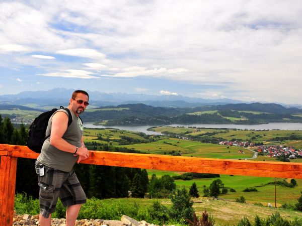 Góra Wdżar-widok na Kluszkowce