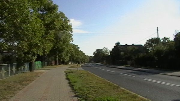 Ulica Słowackiego   - w kierunku Gorzowa wlkp.