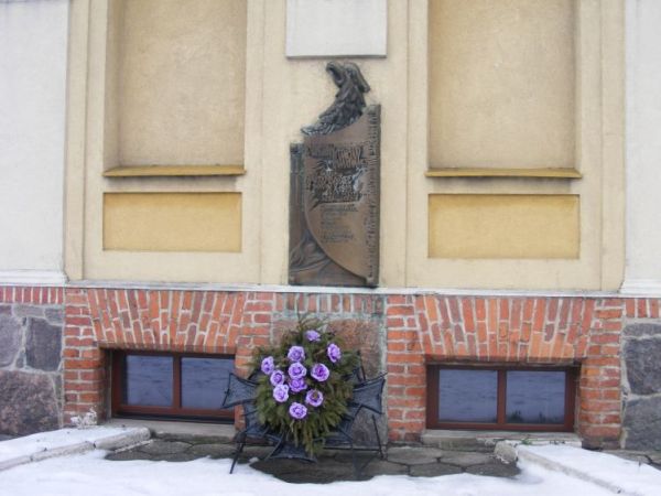 Pamiątka na ratuszu.