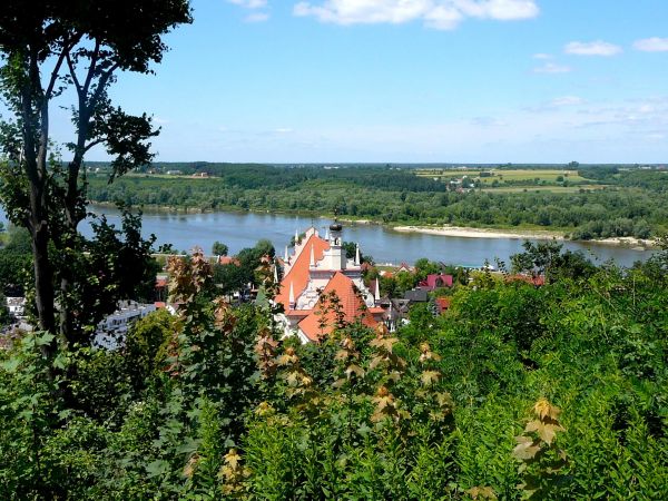WIDOK KAZIMIERZA Z GÓRY TRZYKRZYSKIEJ