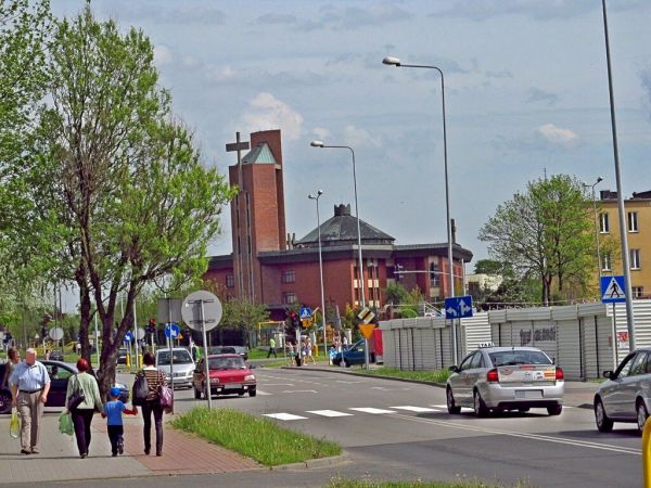 Skrzyżowanie Młodzieżowej z Kościerską