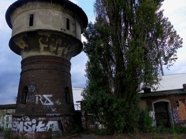 Kolejowa wieża wodna