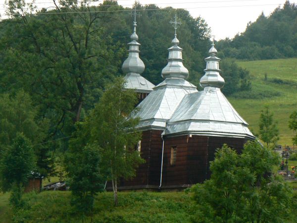 Kunkowa cerkiew pw.Łukasza Apostoła.