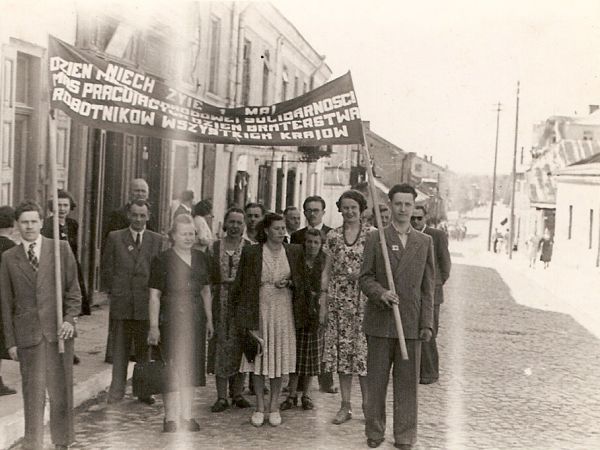 Chełm ul. Lwowska ,1.05.1952r.